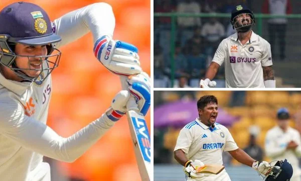 If Shubman Gill plays the Pune Test, who among KL Rahul and Sarfaraz Khan will sit out?