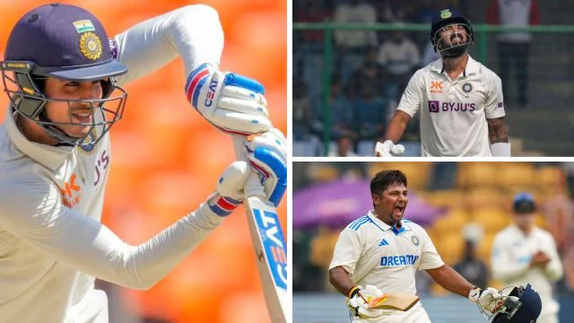 If Shubman Gill plays the Pune Test, who among KL Rahul and Sarfaraz Khan will sit out?